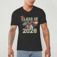 Class Of 2028 High School Graduation Senior 2028 Men's V-Neck T-Shirt