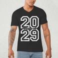 Class Of 2029 Graduating School Class Of 2029 Graduation Men's V-Neck T-Shirt