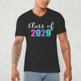 Class Of 2029 Shirt 2nd Grade Onto 3rd Grade Graduation Tee Men's V-Neck T-Shirt