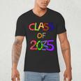 Class Of 2035 Grow With Me Kindergarten Graduation Men's V-Neck T-Shirt