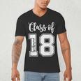 Class Of Two Thousand 18 Shirt Graduation T-Shirt Men's V-Neck T-Shirt
