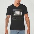 Classic VHS Tape Nostalgia Retro Men's V-Neck T-Shirt