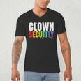 Clown Security Halloween Dad Mom Costume Men's V-Neck T-Shirt