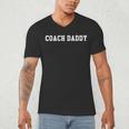 Coach Daddy ShirtBest Coach Dad Ever Its Game Day Yall Men's V-Neck T-Shirt