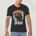 Cockapoo Dad Dog Father's Day Vintage Pet Men Women Kids Men's V-Neck T-Shirt