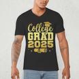 College Grad Class Of 2025 Senior Graduate Graduation Men's V-Neck T-Shirt