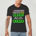 College High School Graduation Senior 2018 TShirt Men's V-Neck T-Shirt