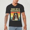 Cool Basset Hound For Men Dad Dog Basset Hound Lovers Men's V-Neck T-Shirt