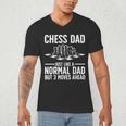 Cool Chess Player Art For Men Dad Knight Chess Lovers Pieces Small Men's V-Neck T-Shirt