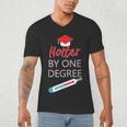Cool Hotter By One Degree Graduation Teesadf Men's V-Neck T-Shirt