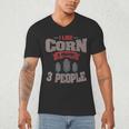 Corn Enthusiast Introvert Maize Farmer Planter Grower Men's V-Neck T-Shirt