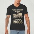 Country Please Be Patient With Me I'm From The 1900s Vintage Men's V-Neck T-Shirt