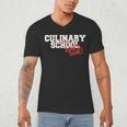Culinary School Graduation Class Of 2018 Men's V-Neck T-Shirt