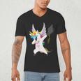 Dabbing Unicorn Graduation Class Of 2019 Women Men's V-Neck T-Shirt