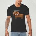 Dachshund Graduation 2018 Dog Graduation Shirt For Men Women Kids Men's V-Neck T-Shirt