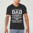 Dad Airplane Plane Aviation Aircraft Mechanic Men's V-Neck T-Shirt Dad Airplane Plane Aviation Aircraft Mechanic Men's V-Neck T-Shirt