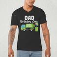 Dad Birthday Crew Garbage Truck Birthday Party T-Shirt Men's V-Neck T-Shirt Dad Birthday Crew Garbage Truck Birthday Party T-Shirt Men's V-Neck T-Shirt