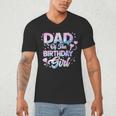 Dad Of The Birthday Girl Kpop Family Matching Party Men's V-Neck T-Shirt