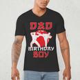 Dad Of The Birthday Karate Taekwondo Boy Martial Arts Men's V-Neck T-Shirt