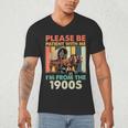 Dad Fathers Day Please Be Patient I'm From The 1900s Men's V-Neck T-Shirt Dad Fathers Day Please Be Patient I'm From The 1900s Men's V-Neck T-Shirt