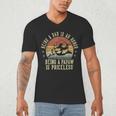 Being A Dad Is An Honor Being A Papaw Is Priceless Papaw Men's V-Neck T-Shirt