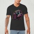 Dad Mom Cool Dog Sunglasses Cockapoo Men's V-Neck T-Shirt Dad Mom Cool Dog Sunglasses Cockapoo Men's V-Neck T-Shirt