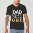 Dad Of The Notorious One Old School 1st Hip Hop Birthday Men's V-Neck T-Shirt