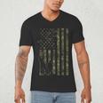 Dad And Son Duck Hunting Father And Son Matching Hunting Men's V-Neck T-Shirt