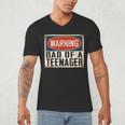 Dad Of a Teenager Official Teenager Matching Men's V-Neck T-Shirt