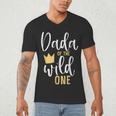 Dada Of The Wild One Shirt 1st Birthday First Thing Dad Tee Men's V-Neck T-Shirt