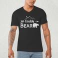 Daddy Bear Shirt Matching Family Mama Papa Bear Camping Men's V-Neck T-Shirt