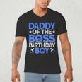 Daddy Of The Boss Birthday Party Outfit Like A Boss Daddy Men's V-Neck T-Shirt