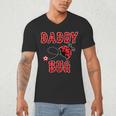 Daddy Bug Ladybug Dad Men's V-Neck T-Shirt