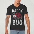 Daddy Bug Ladybug Lover Cute Dad Small Men's V-Neck T-Shirt
