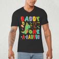 Daddy Of The One-A-Saurus 1St Birthday Boy Dinosaur Men's V-Neck T-Shirt Daddy Of The One-A-Saurus 1St Birthday Boy Dinosaur Men's V-Neck T-Shirt