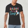 Daddy Of The Scoop Ice Cream Gender Reveal Baby Shower Men's V-Neck T-Shirt