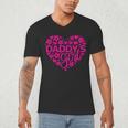 Daddy's Girl Father's Day Idea For a New Dad Men's V-Neck T-Shirt