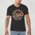 Dad's BBQ Chilling And Grilling Vintage Men's V-Neck T-Shirt