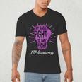 My Dads Fight Is My Fight Immune ITP Awareness Men's V-Neck T-Shirt
