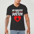 My Daughter Is A Doctor Shirt Proud Parents Graduation Men's V-Neck T-Shirt