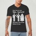Dear Son-In-Law Father Of The Bride Dad Wedding Marriage Men's V-Neck T-Shirt