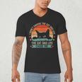 I Didn't Choose The Cat Dad Life The Cat Dad Life Chose Me Men's V-Neck T-Shirt
