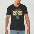 Disney Lilo & Stitch Graduation 2025 Stitch Collegiate Men's V-Neck T-Shirt