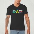 Disney The Little Mermaid Ariel Father’s Day Birthday Dad Men's V-Neck T-Shirt