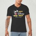 Disney Mickey Mouse Best Disney Dad Birthday Father’s Day Men's V-Neck T-Shirt