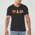 Disney And Pixar’s Cars Cozy Cone Dad Father’s Day Birthday Men's V-Neck T-Shirt Disney And Pixar’s Cars Cozy Cone Dad Father’s Day Birthday Men's V-Neck T-Shirt