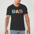 Disney Princess Dad Father’s Day Birthday Men's V-Neck T-Shirt
