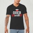 Doctor Of Education Over Educated EdD Doctorate Graduation Men's V-Neck T-Shirt