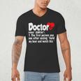 Doctor For Medical Med Student Graduation Men's V-Neck T-Shirt