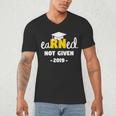 Earned Not Given Shirt RN Nurses Graduation 2019 Her Men's V-Neck T-Shirt